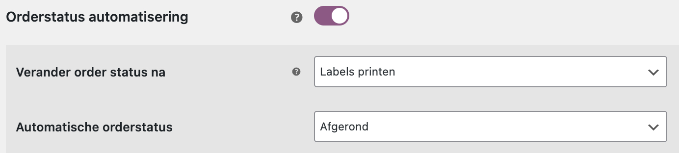 WooCommerce automatisering